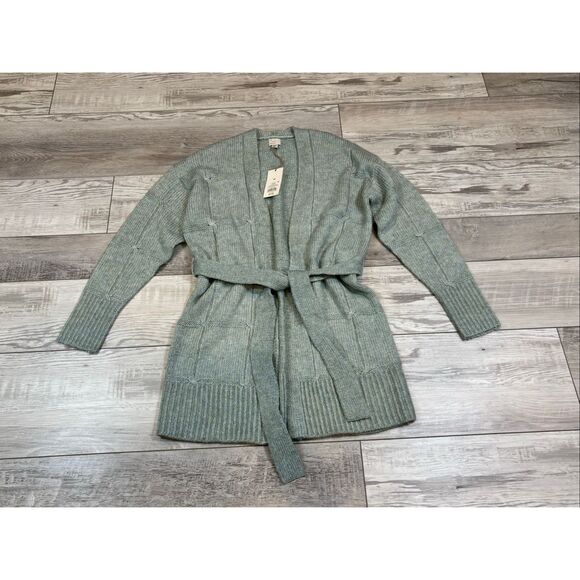 A New Day blue green cardigan sweater size XS - Picture 4 of 11